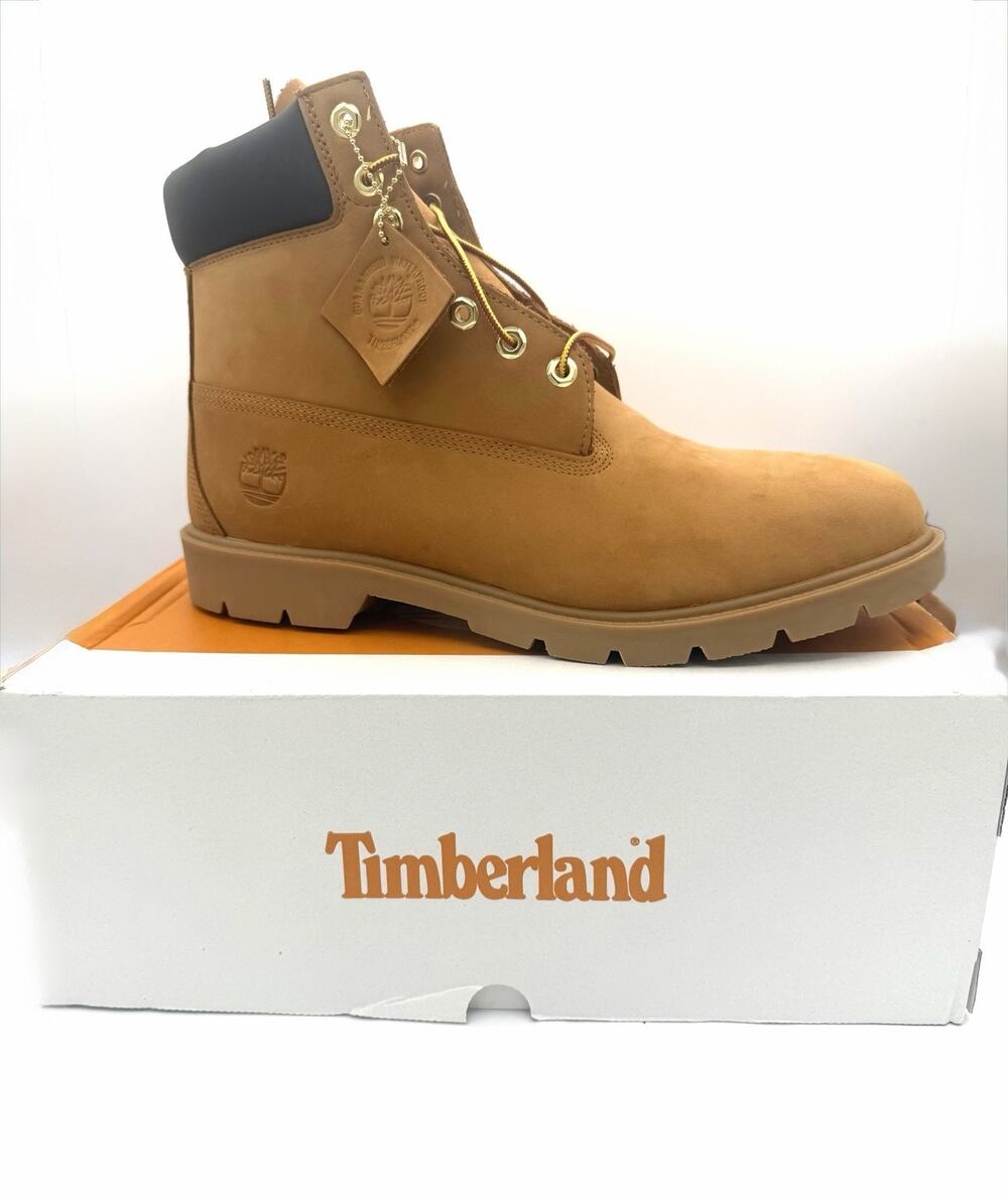 NEW Timberland 6 Inch Waterproof Boot Wheat Nubuck TB118094 231 Men's Size 13